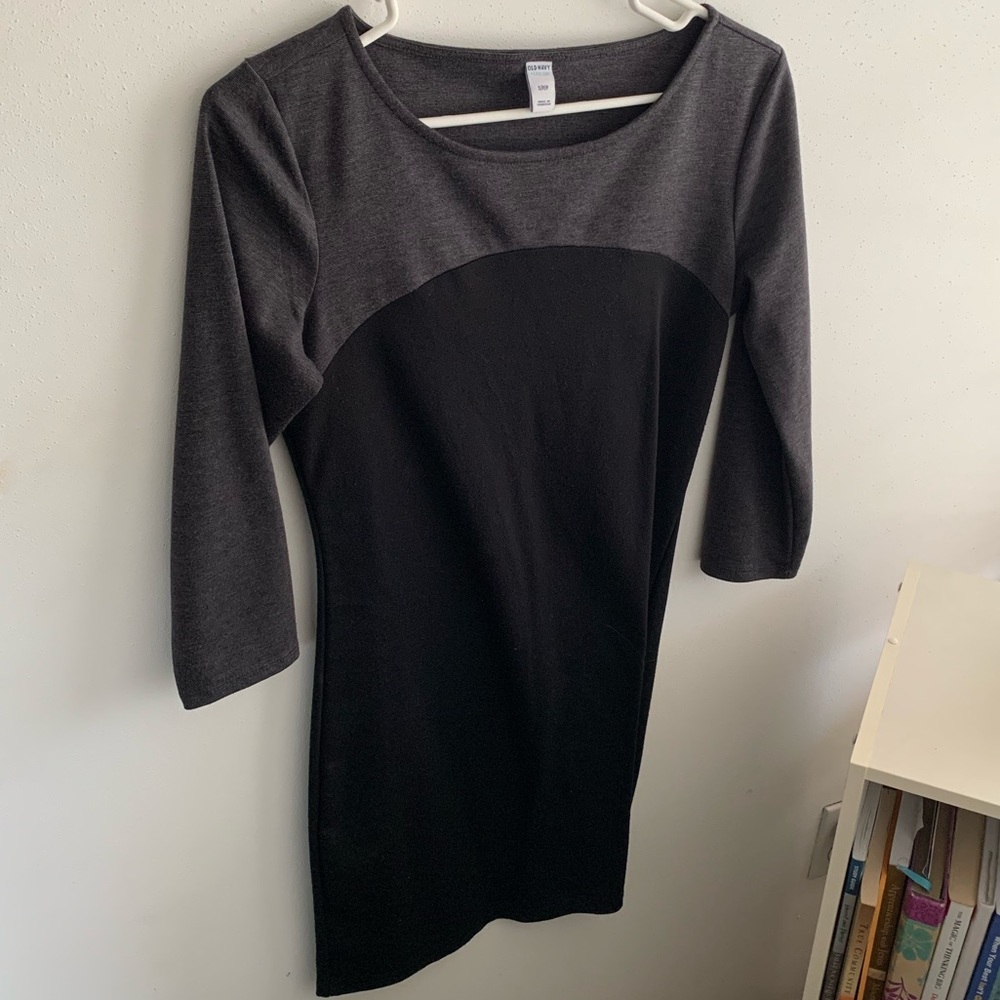Black & Grey Old Navy Dress